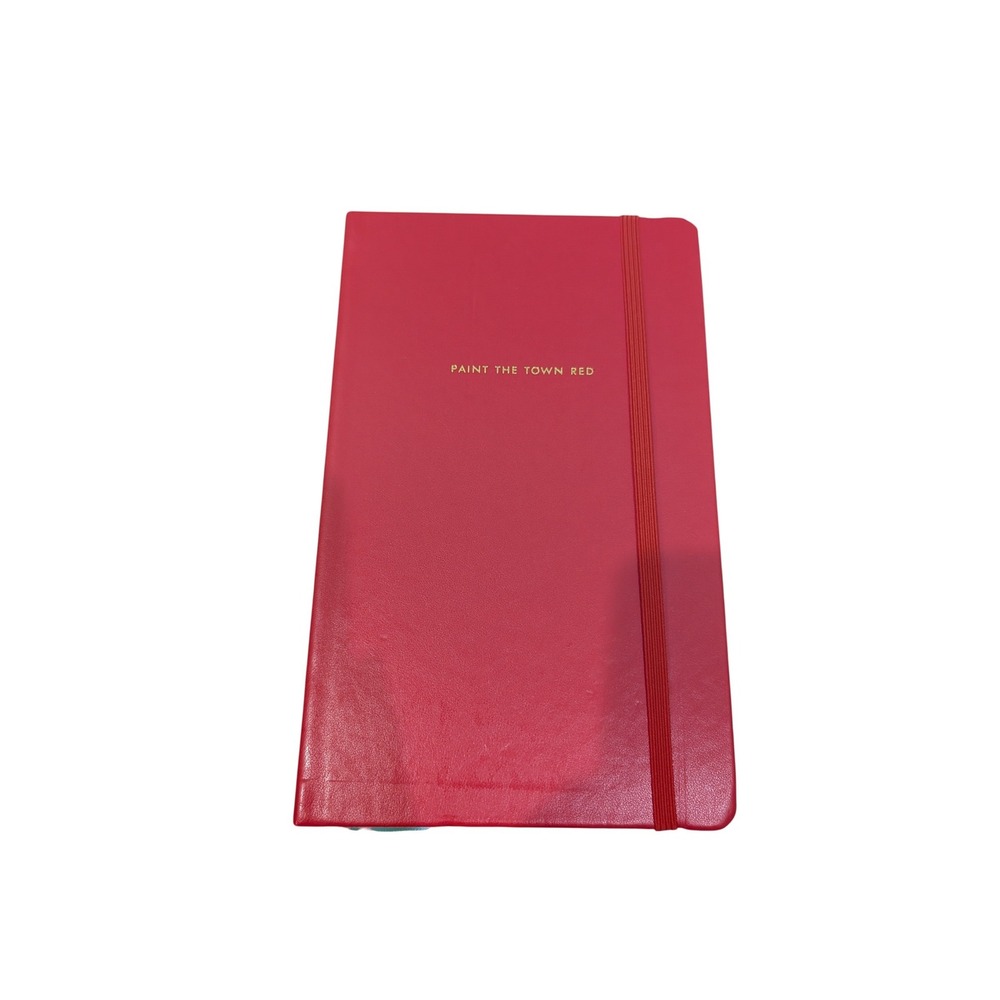 Kate Spade‎ Take Note Lined Notebook Paint the Town Red Journal New 5.25"x8.25"